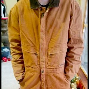 Wolverine winter coveralls size large / 30.